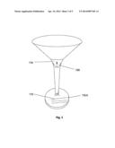 BLOSSOM STEMWARE WITH TOOTHPICK DISPOSER diagram and image