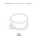 CENTER FEED SYSTEM EMPLOYING REMOVABLE INSERTS IN A RETRACTABLE INJECTION     NOZZLE diagram and image