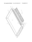 QUICK ATTACHMENT BRACKET FOR SECURING A FIRST ITEM TO A SECOND ITEM diagram and image