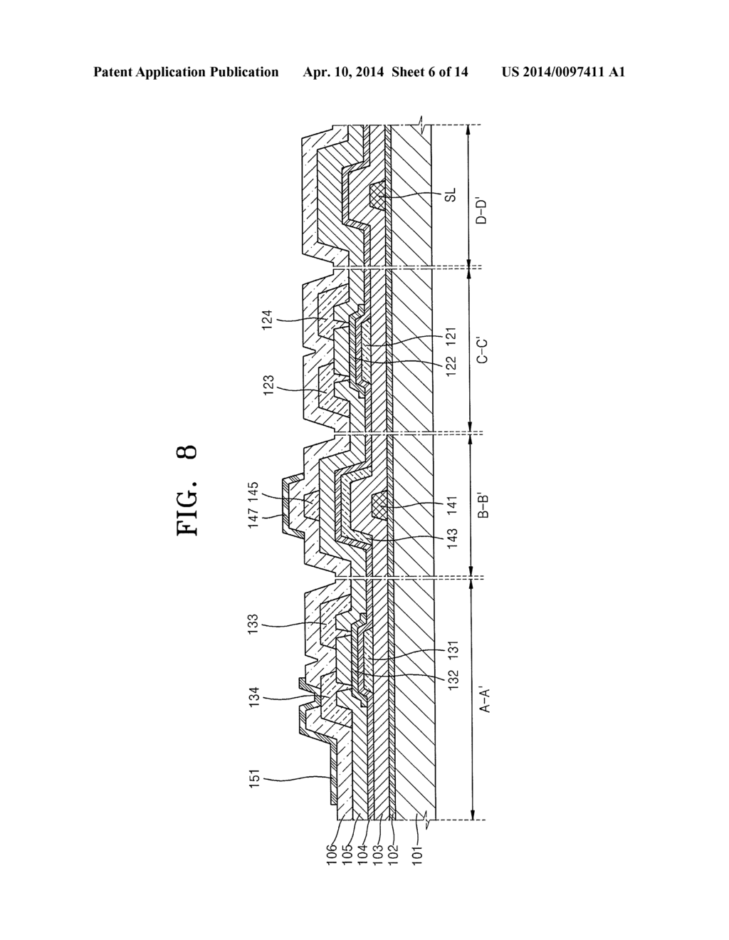 ORGANIC LIGHT-EMITTING DISPLAY DEVICE AND METHOD OF MANUFACTURING THE SAME - diagram, schematic, and image 07