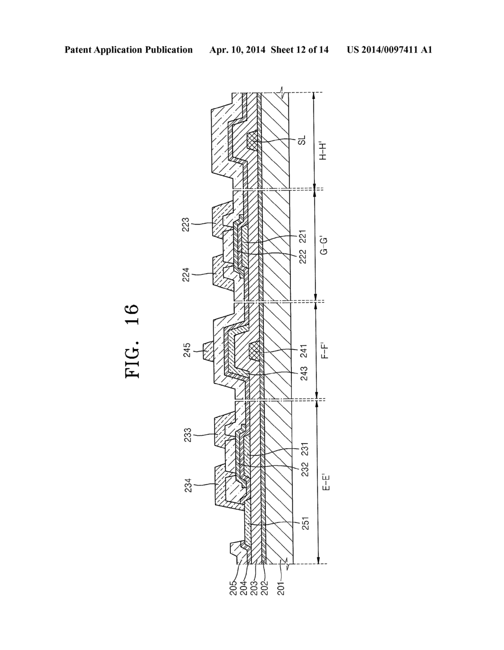 ORGANIC LIGHT-EMITTING DISPLAY DEVICE AND METHOD OF MANUFACTURING THE SAME - diagram, schematic, and image 13