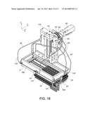 Integrated Two Dimensional Robotic Palm for Variable Pitch Positioning of     Multiple Transfer Devices diagram and image