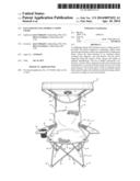 Fan-Cooled Collapsible Canopy Chair diagram and image