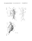 ELECTROHYDRODYNAMIC (EHD) FLUID MOVER WITH COLLECTOR ELECTRODE LEADING     SURFACE SHAPING FOR SPATIALLY SELECTIVE FIELD REDUCTION diagram and image