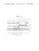 ARRAY SUBSTRATE FOR FLEXIBLE DISPLAY DEVICE diagram and image