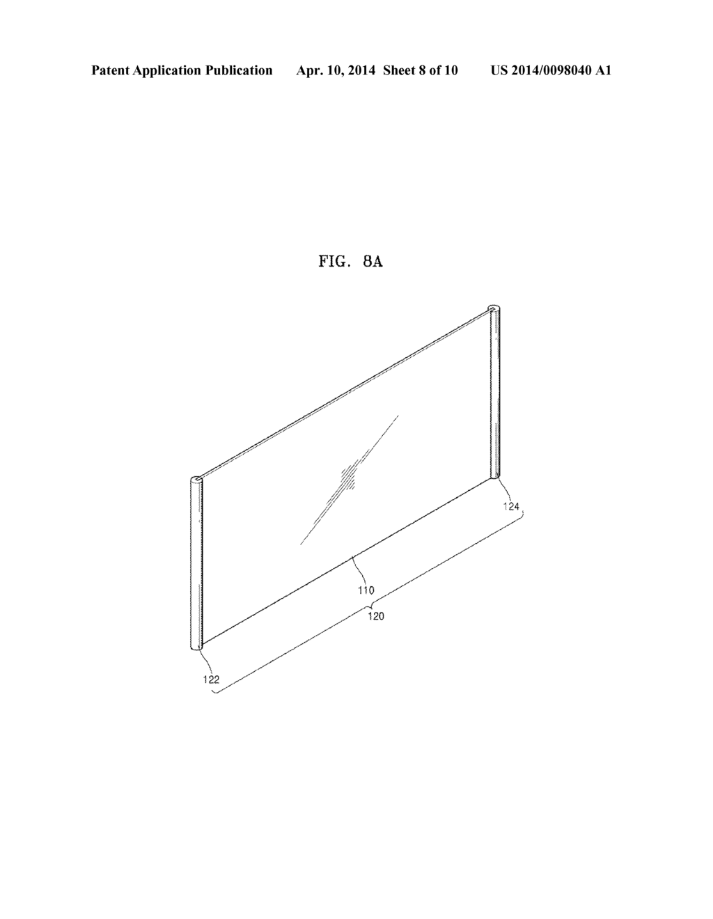 FLEXIBLE DISPLAY APPARATUS AND METHOD OF OPERATING THE SAME - diagram, schematic, and image 09