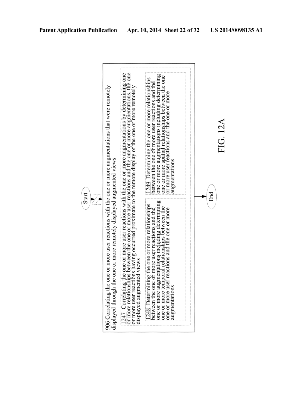 CORRELATING USER REACTIONS WITH AUGMENTATIONS DISPLAYED THROUGH AUGMENTED     VIEWS - diagram, schematic, and image 23