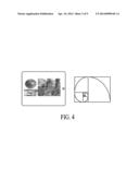 GRAPHICAL DISPLAY OF CONTENT ON A DISPLAY DEVICE IN A SPIRAL PATTERN diagram and image