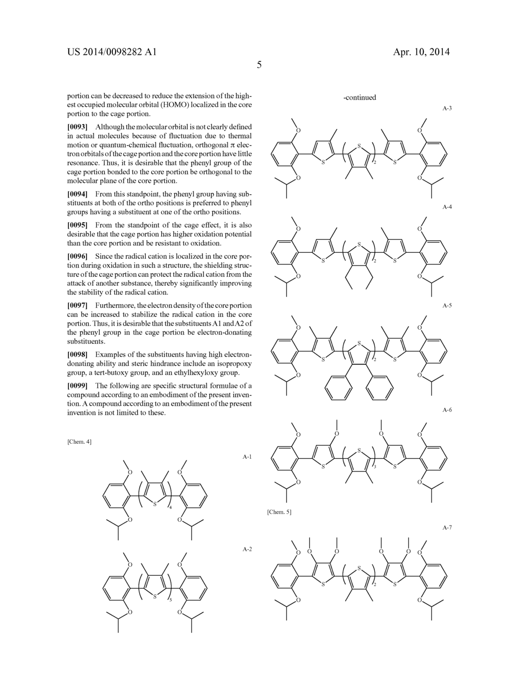 NOVEL ORGANIC COMPOUND AND ELECTROCHROMIC ELEMENT CONTAINING THE SAME - diagram, schematic, and image 08