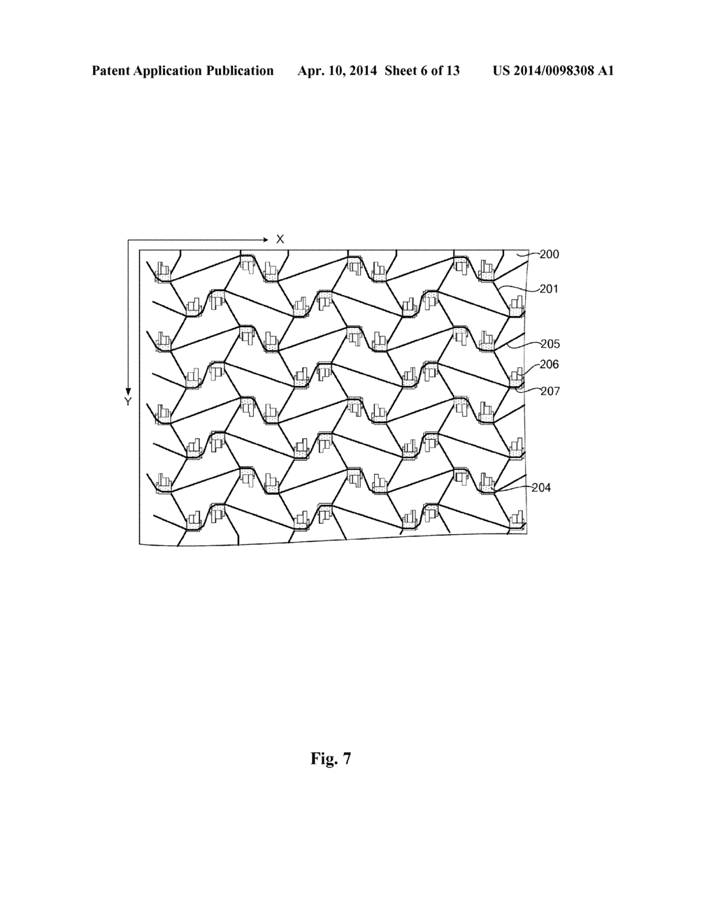 GLASSES-FREE 3D LIQUID CRYSTAL DISPLAY DEVICE AND MANUFACTURING METHOD     THEREOF - diagram, schematic, and image 07