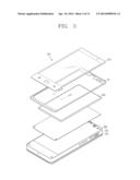 LIQUID CRYSTAL DISPLAY, MOBILE TERMINAL HAVING THE LIQUID CRYSTAL DISPLAY,     AND METHOD OF MANUFACTURING THE LIQUID CRYSTAL DISPLAY diagram and image