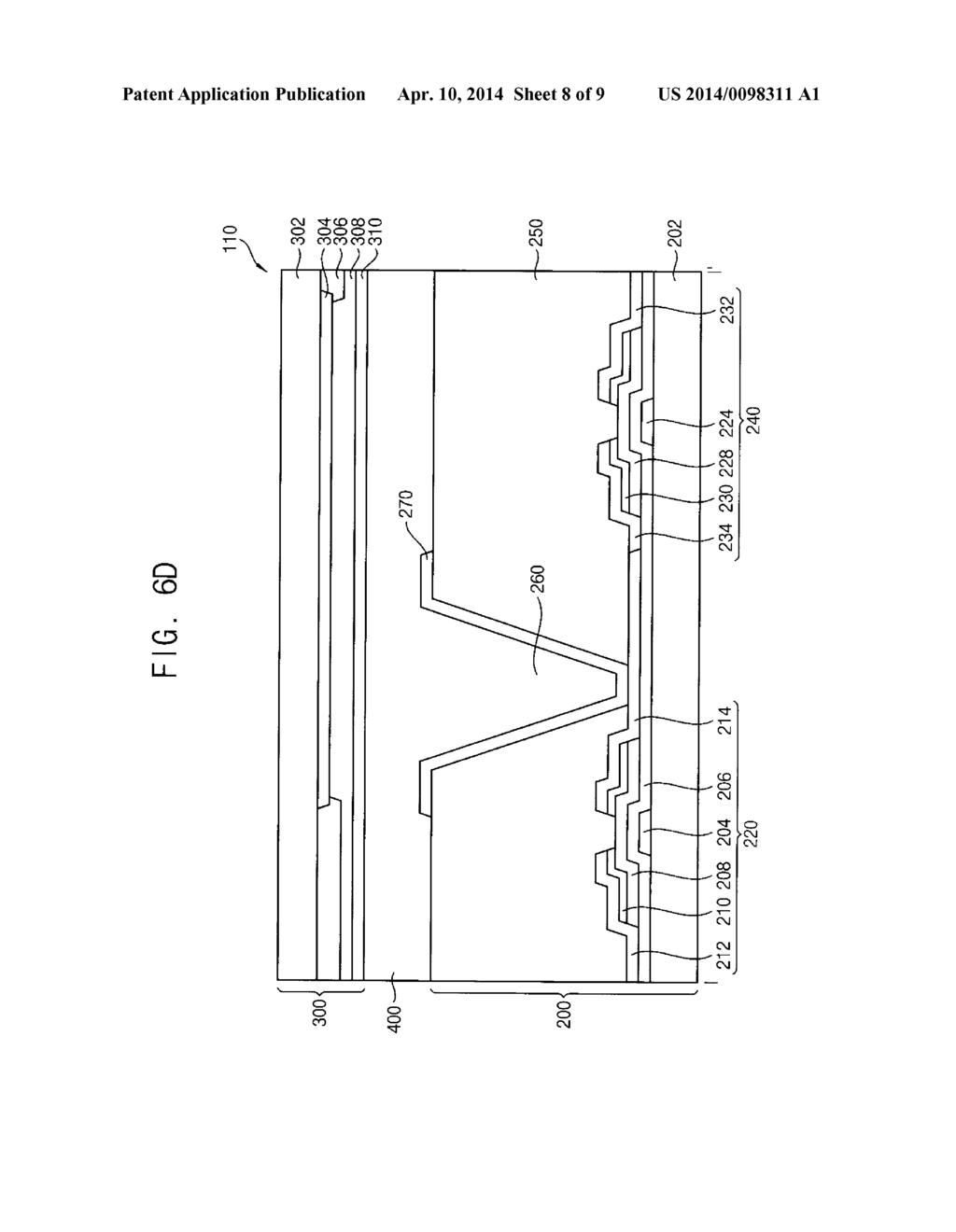 DISPLAY SUBSTRATE, METHOD OF MANUFACTURING THE SAME AND DISPLAY PANEL     HAVING THE SAME - diagram, schematic, and image 09