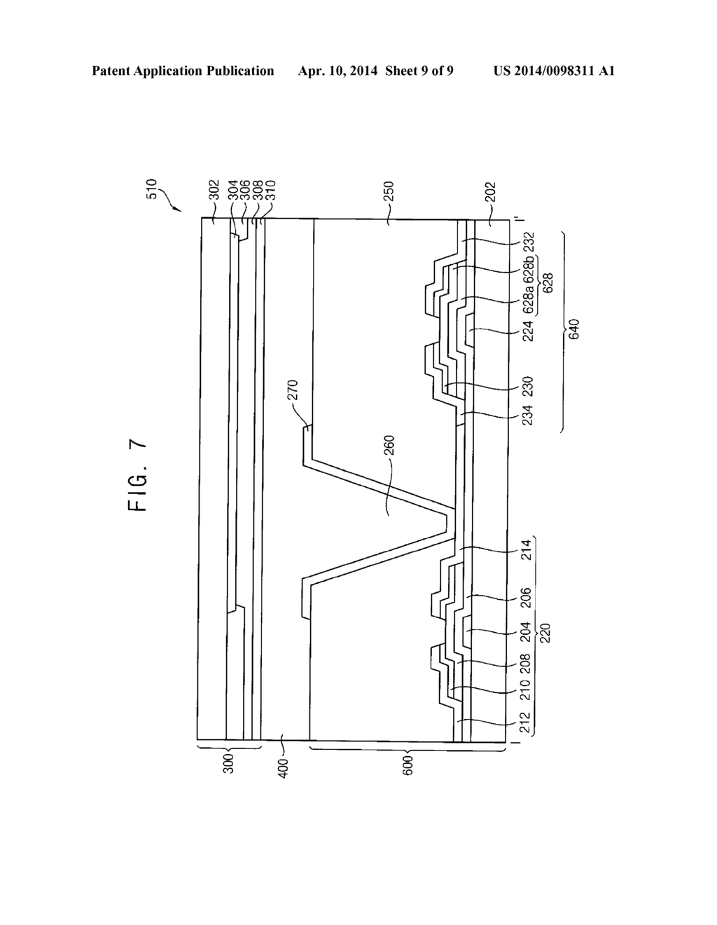 DISPLAY SUBSTRATE, METHOD OF MANUFACTURING THE SAME AND DISPLAY PANEL     HAVING THE SAME - diagram, schematic, and image 10