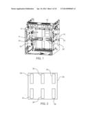 DUAL ACTION SHUTTER FOR DRAWOUT CIRCUIT BREAKER diagram and image