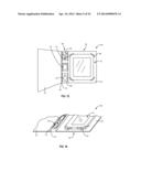 PORTABLE ELECTRONIC DEVICE CASE ACCESSORIES AND RELATED SYSTEMS AND     METHODS diagram and image