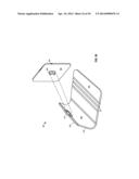 PORTABLE ELECTRONIC DEVICE CASE ACCESSORIES AND RELATED SYSTEMS AND     METHODS diagram and image