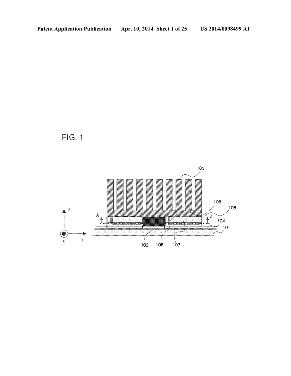 ELECTRONIC DEVICE, STRUCTURE, AND HEAT SINK - diagram, schematic, and image 02