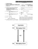 EFFICIENT TRANSACTIONAL MESSAGING BETWEEN LOOSELY COUPLED CLIENT AND     SERVER OVER MULTIPLE INTERMITTENT NETWORKS WITH POLICY BASED ROUTING diagram and image