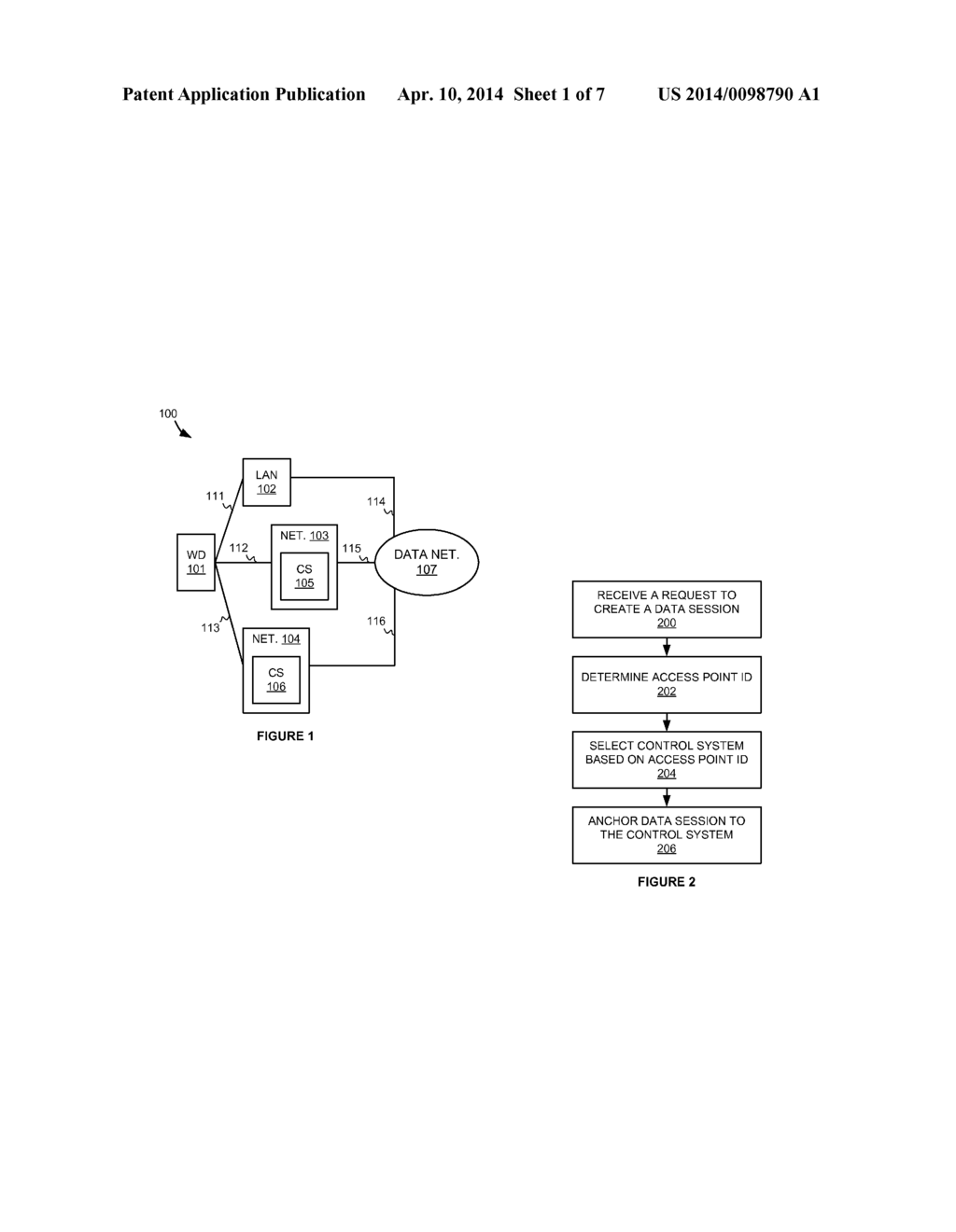 DATA SESSION CONTINUITY BETWEEN WIRELESS NETWORKS - diagram, schematic, and image 02