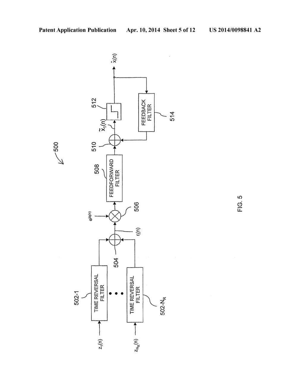 UNDERWATER ACOUSTIC MULTIPLE-INPUT/MULTIPLE-OUTPUT (MIMO) COMMUNICATION     SYSTEMS AND METHODS - diagram, schematic, and image 06