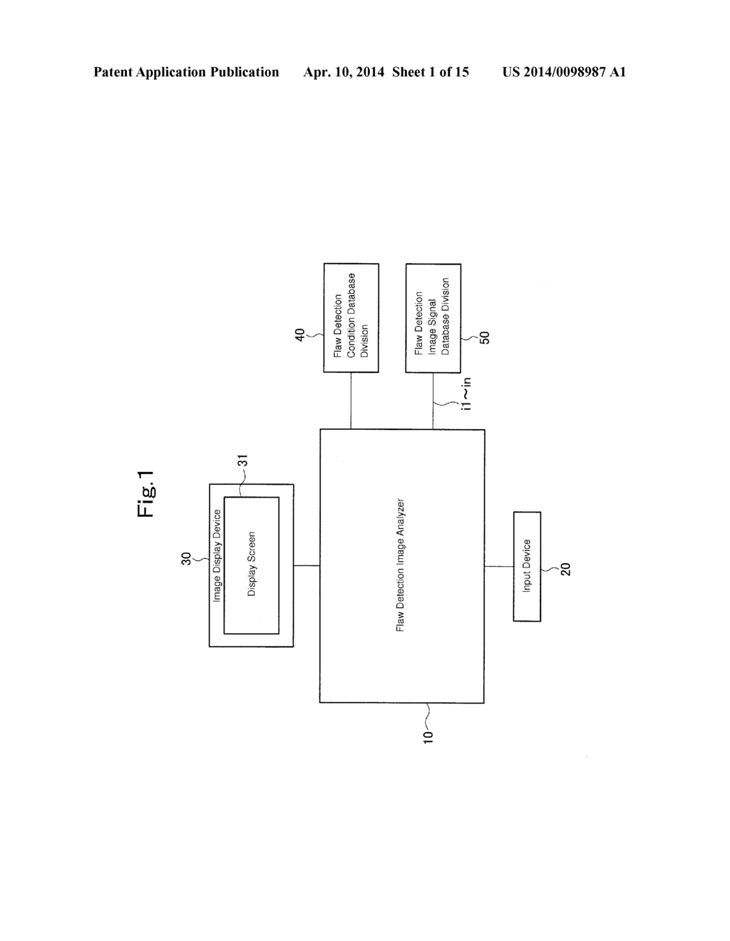 ANALYZER OF ULTRASONIC FLAW DETECTION IMAGE - diagram, schematic, and image 02