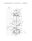 IMAGE SHAKE CORRECTION APPARATUS, AND OPTICAL EQUIPMENT AND IMAGING DEVICE     PROVIDED WITH SAME diagram and image