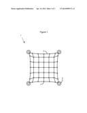 Suction-Cup Cargo Netting System diagram and image