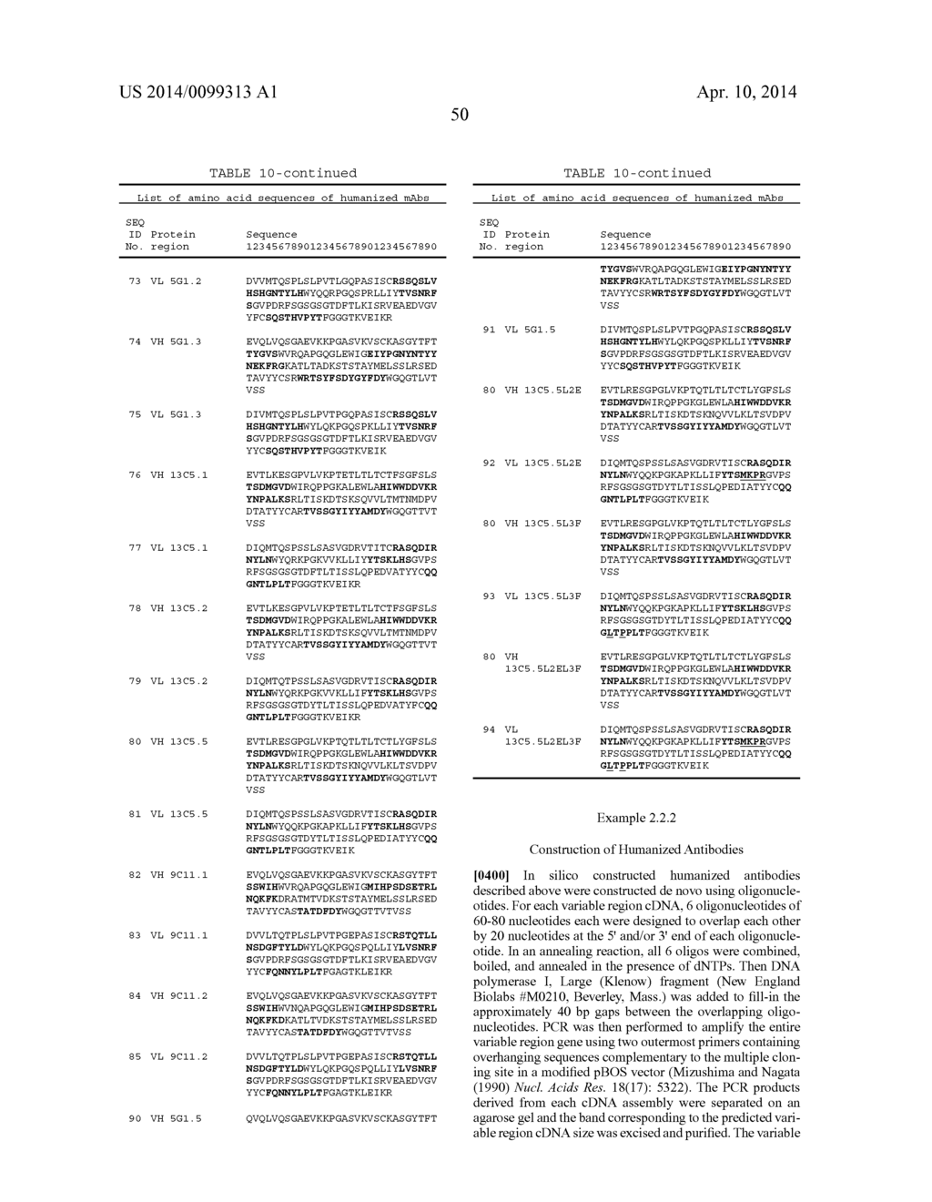 INTERLEUKIN-13 BINDING PROTEINS - diagram, schematic, and image 51