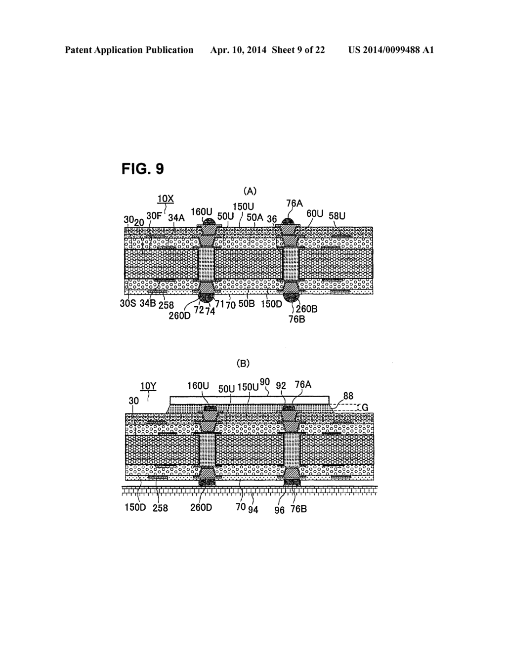 PRINTED WIRING BOARD AND METHOD FOR MANUFACTURING PRINTED WIRING BOARD - diagram, schematic, and image 10