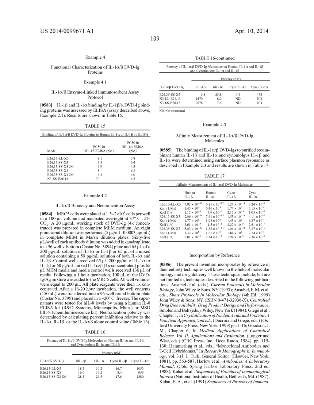 IL-1 BINDING PROTEINS - diagram, schematic, and image 110