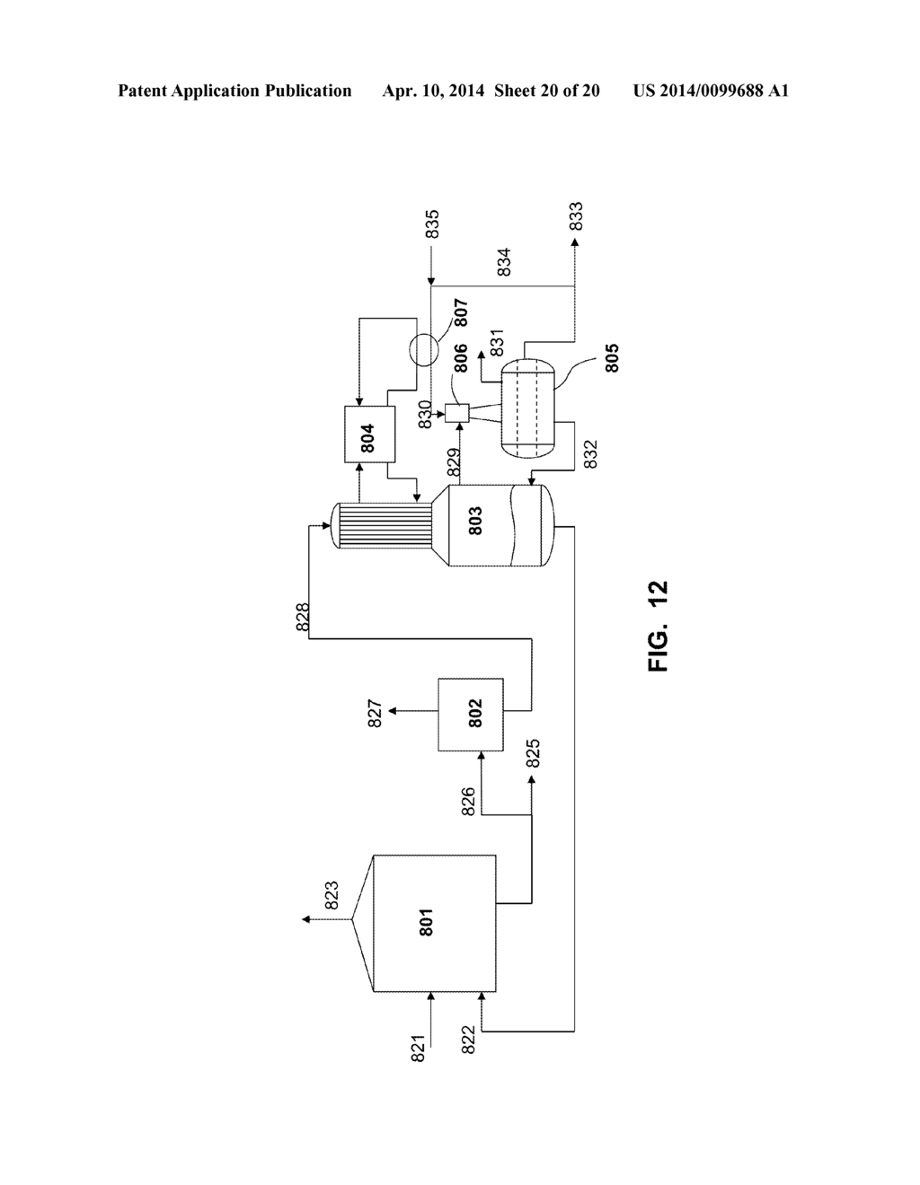 PROCESS TO REMOVE PRODUCT ALCOHOL FROM A FERMENTATION BY VAPORIZATION     UNDER VACUUM - diagram, schematic, and image 21