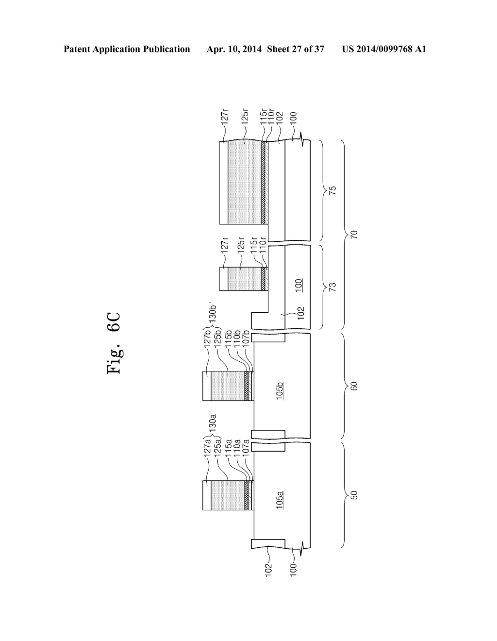 SEMICONDUCTOR DEVICES HAVING PASSIVE ELEMENT IN RECESSED PORTION OF DEVICE     ISOLATION PATTERN AND METHODS OF FABRICATING THE SAME - diagram, schematic, and image 28