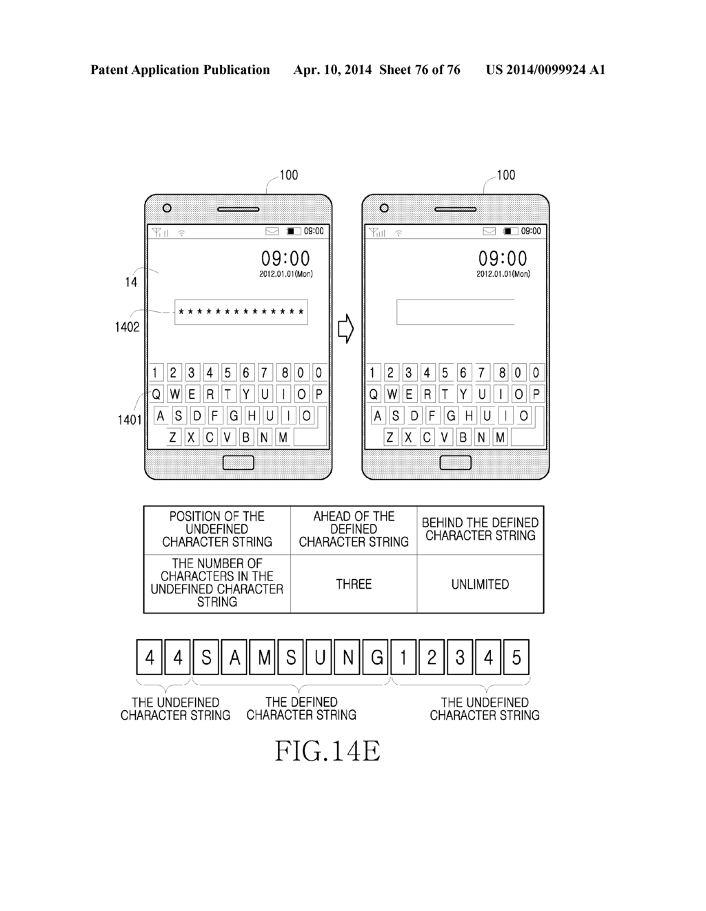 METHOD AND DEVICE FOR SCREEN UNLOCKING OF ELECTRONIC DEVICE - diagram, schematic, and image 77