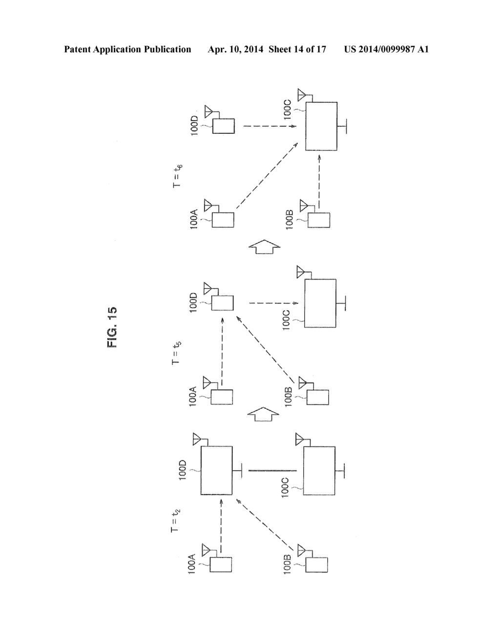 WIRELESS COMMUNICATION DEVICE, PROGRAM, AND COMMUNICATION CONTROL METHOD - diagram, schematic, and image 15