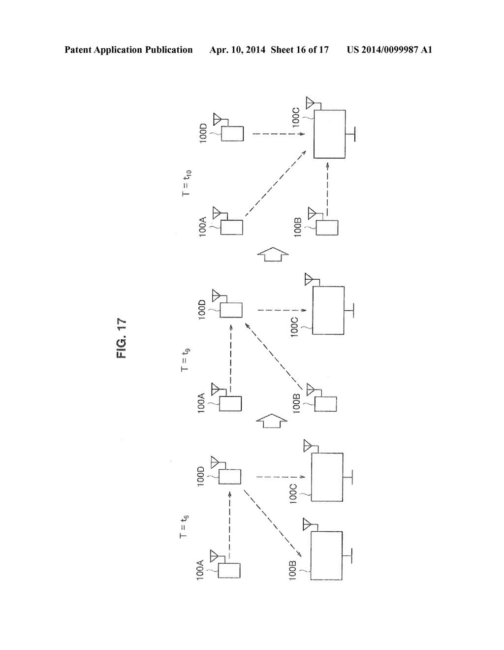 WIRELESS COMMUNICATION DEVICE, PROGRAM, AND COMMUNICATION CONTROL METHOD - diagram, schematic, and image 17