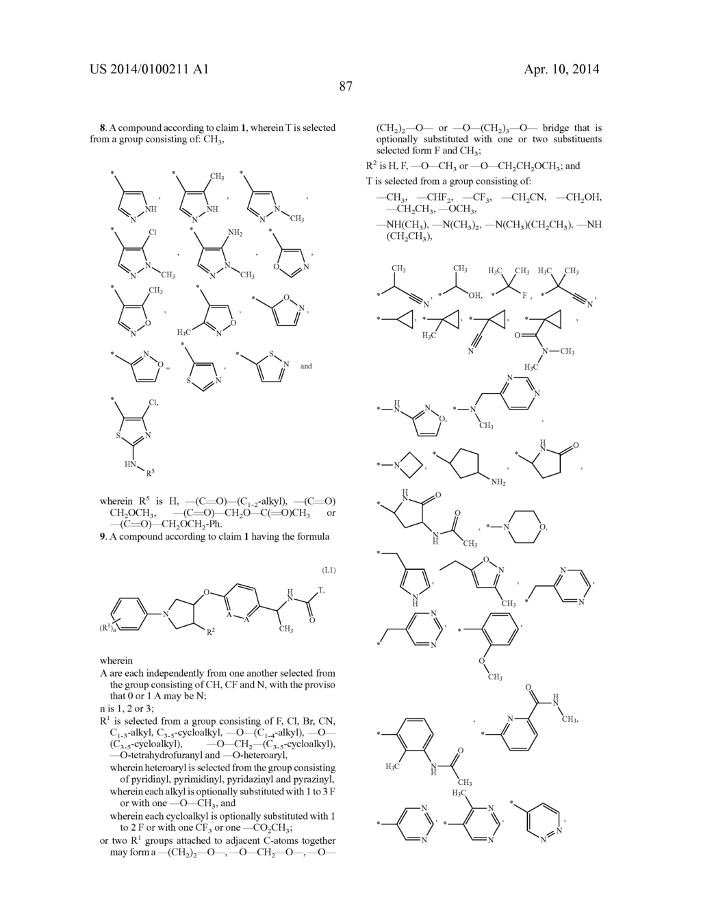 New pyrrolidine derivatives, pharmaceutical compositions and uses thereof - diagram, schematic, and image 88