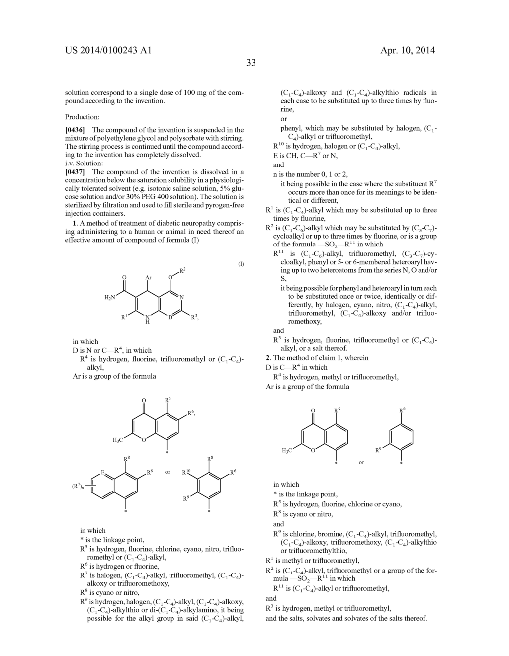 SUBSTITUTED 4-ARYL-1,4-DIHYDRO-1,6-NAPHTHYRIDINE AMIDES AND THEIR USE - diagram, schematic, and image 34