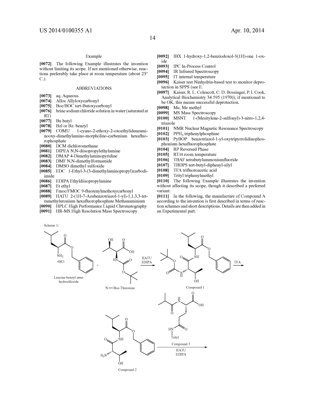 Solution Phase Processes for the Manufacture of Macrocyclic Depsipeptides     and New Intermediates - diagram, schematic, and image 15