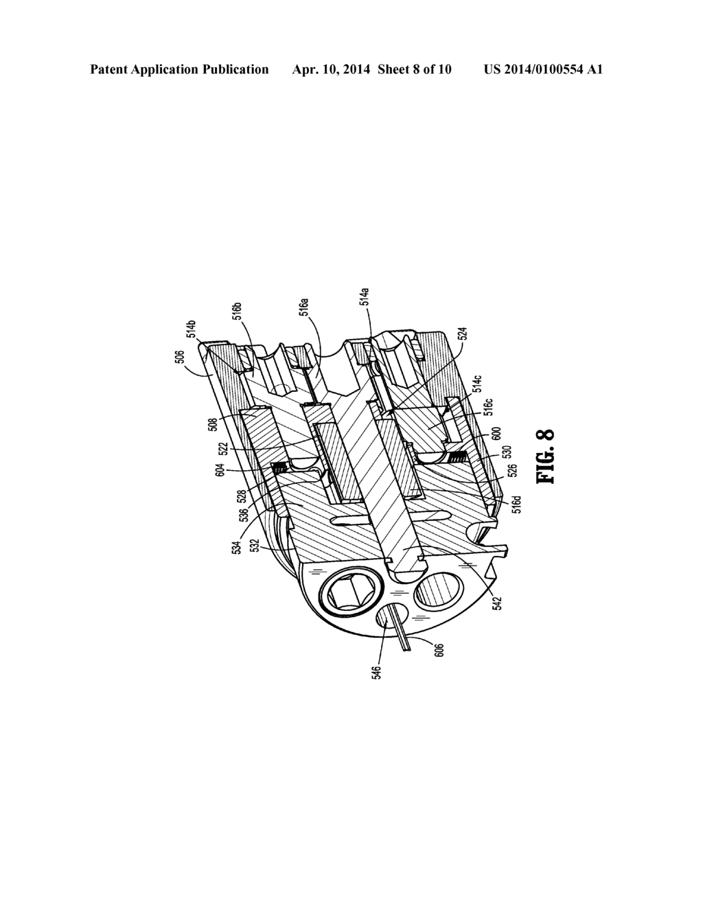 Electromechanical Surgical Apparatus Including Wire Routing Clock Spring - diagram, schematic, and image 09