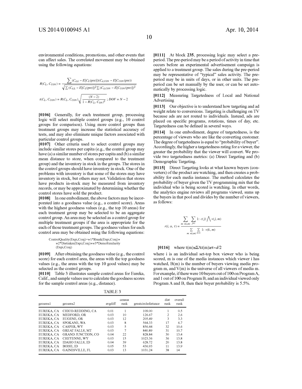 TRACKING AND MANAGING ADVERTISING CAMPAIGNS USING MIRRORED EXPERIMENTAL     DESIGNS - diagram, schematic, and image 33