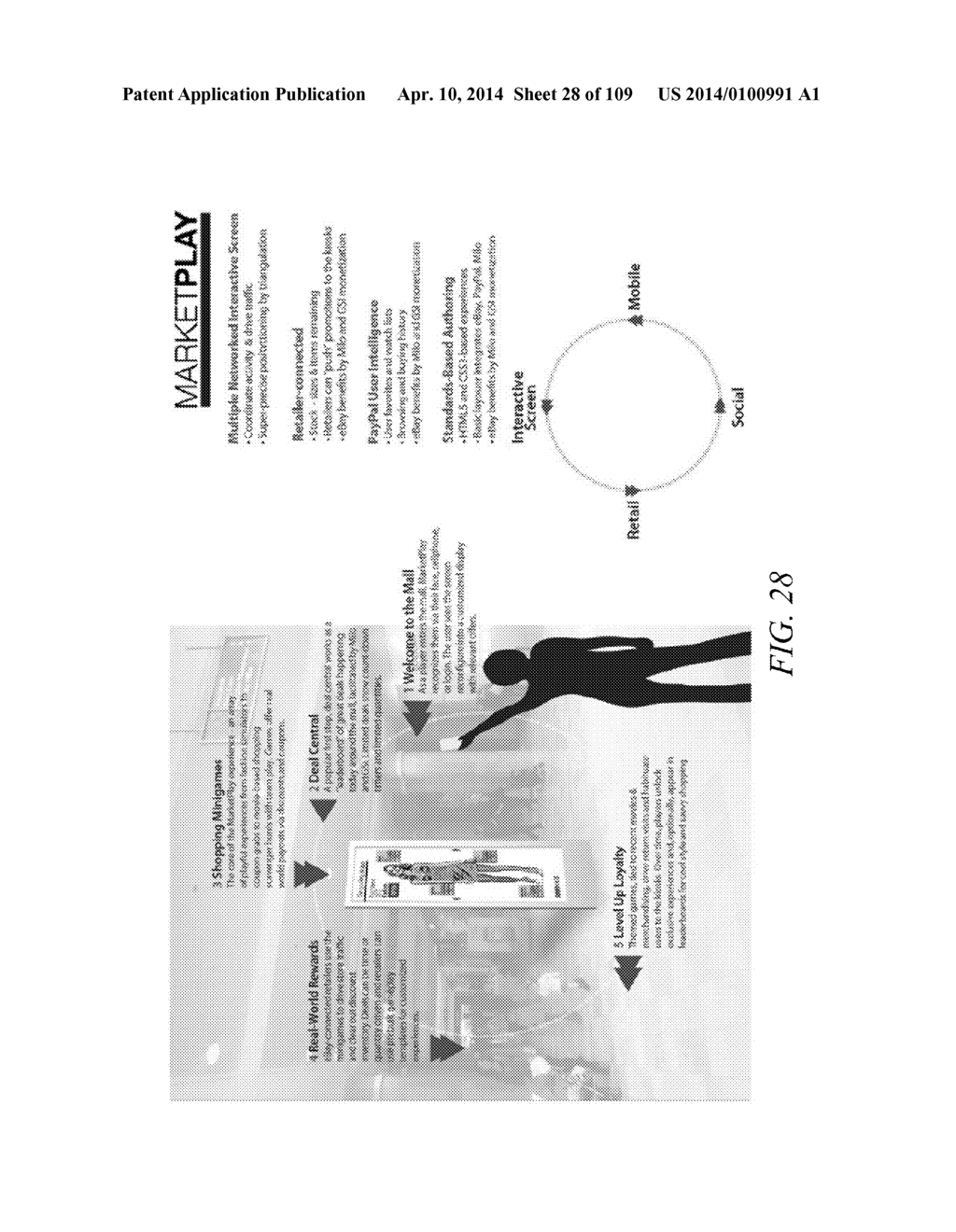 SYSTEM AND METHODS FOR PERSONALIZATION AND ENHANCEMENT OF A MARKETPLACE - diagram, schematic, and image 29