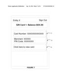 GIFT CARD TRANSACTION PROCESSING diagram and image