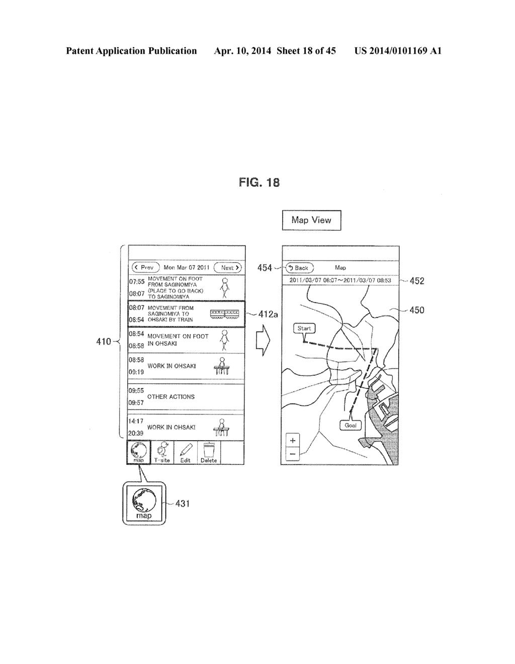 INFORMATION PROCESSING DEVICE, INFORMATION PROCESSING METHOD, AND COMPUTER     PROGRAM - diagram, schematic, and image 19