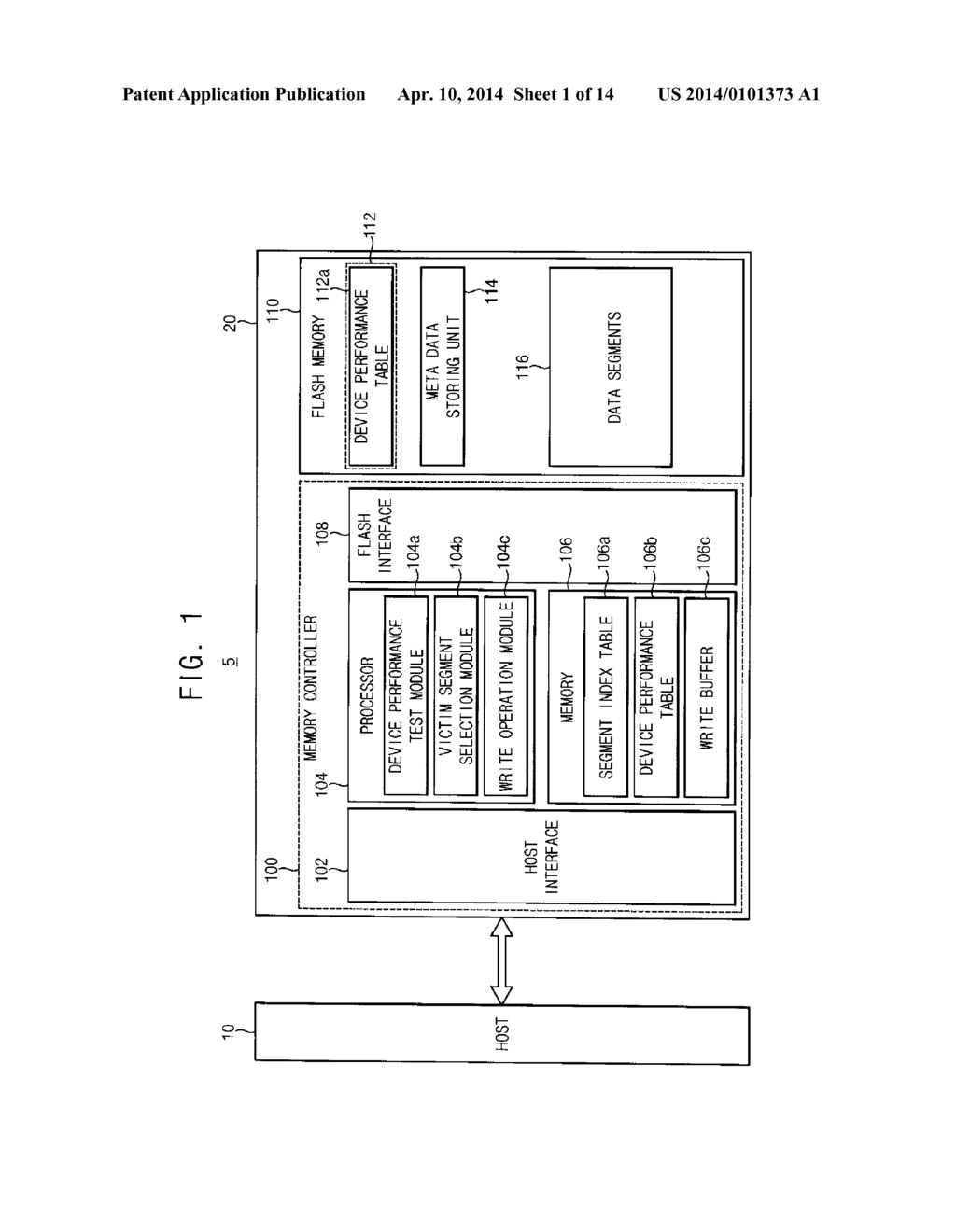 METHOD OF MANAGING DATA STORAGE DEVICE AND DATA STORAGE DEVICE - diagram, schematic, and image 02