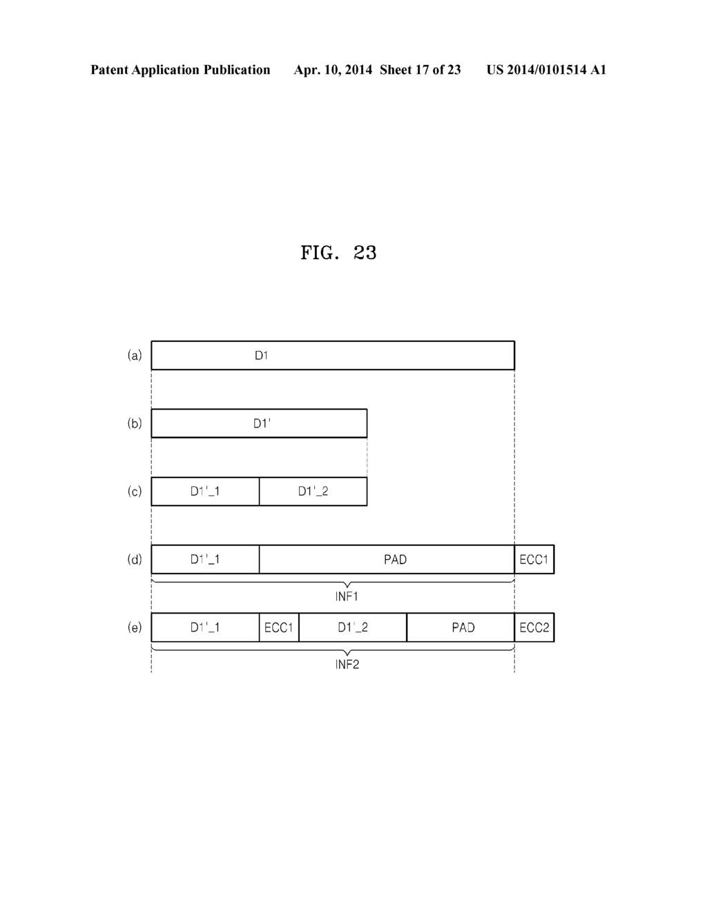 METHOD OF PERFORMING WRITE OPERATION OR READ OPERATION IN MEMORY SYSTEM     AND SYSTEM THEREOF - diagram, schematic, and image 18