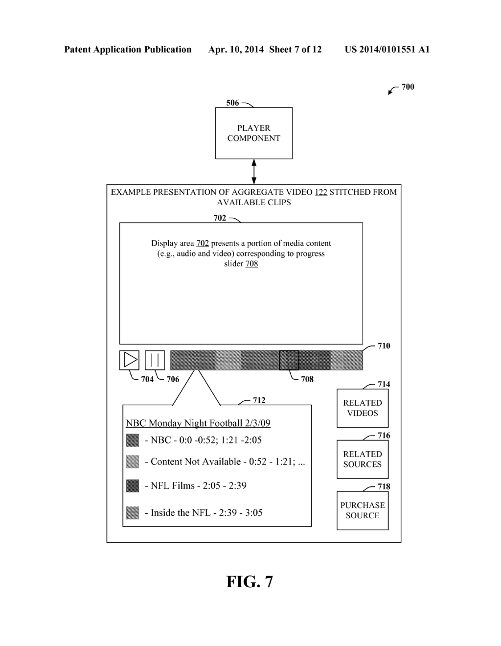 STITCHING VIDEOS INTO AN AGGREGATE VIDEO - diagram, schematic, and image 08