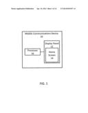 MOBILE COMMUNICATIONS DEVICE, NON-TRANSITORY COMPUTER-READABLE MEDIUM AND     METHOD OF NAVIGATING BETWEEN A PLURALITY OF DIFFERENT VIEWS OF HOME     SCREEN OF MOBILE COMMUNICATIONS DEVICE diagram and image