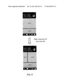 MOBILE COMMUNICATIONS DEVICE, NON-TRANSITORY COMPUTER-READABLE MEDIUM AND     METHOD OF NAVIGATING BETWEEN A PLURALITY OF DIFFERENT VIEWS OF HOME     SCREEN OF MOBILE COMMUNICATIONS DEVICE diagram and image