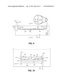 DRYER IMPINGING HEATING LIQUID ONTO BARRIER diagram and image