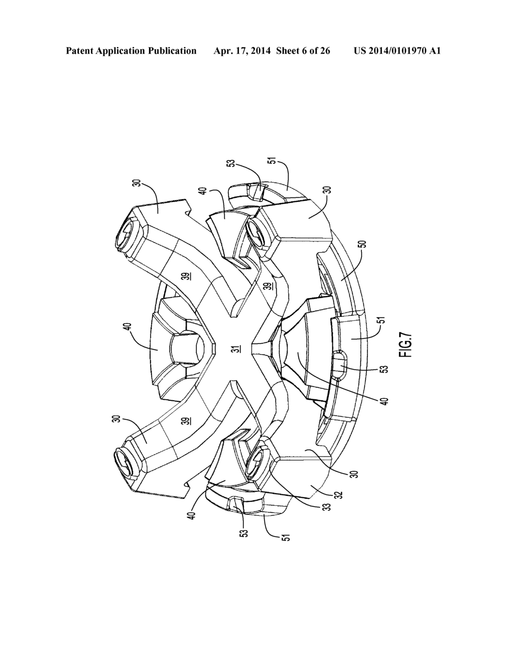 Replaceable Traction Cleat for Footwear - diagram, schematic, and image 07